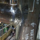 Repair by welding with seamless high-strength basic wire